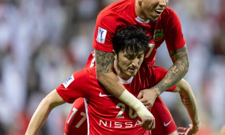 سردار أزمون - شباب الأهلي ضد الشارقة - الحساب الرسمي