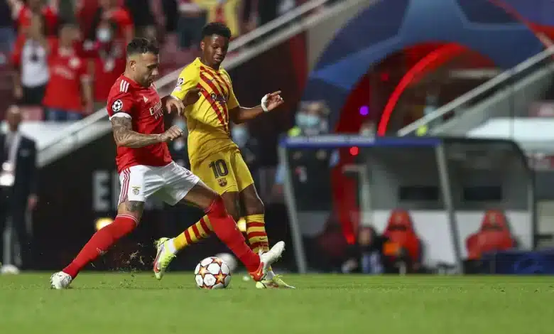 القنوات الناقلة لمباراة برشلونة ضد بنفيكا في دوري أبطال أوروبا