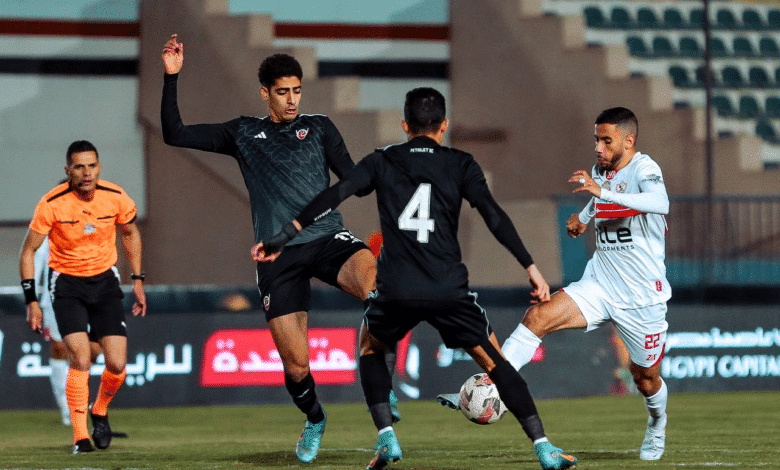 الزمالك ضد بتروجيت - تصوير مصطفى الشحات