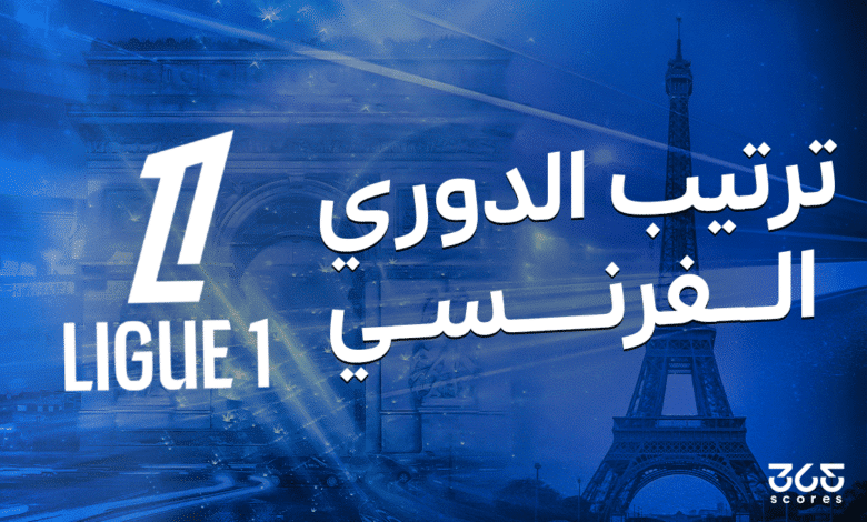 جدول ترتيب الدوري الفرنسي