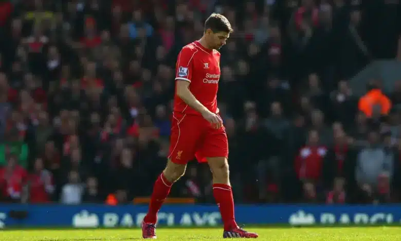 ستيفن جيرارد - ليفربول ضد مانشستر يونايتد