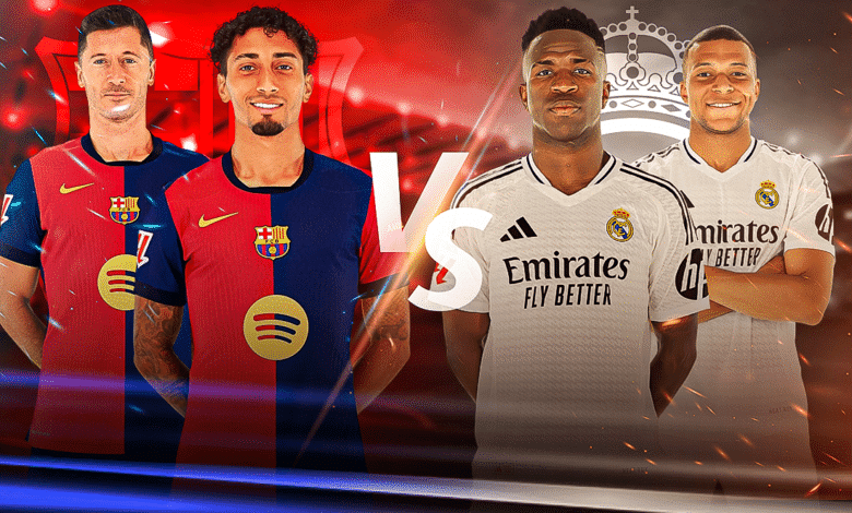 فينيسيوس ومبابي ضد ليفاندوفسكي ورافينيا