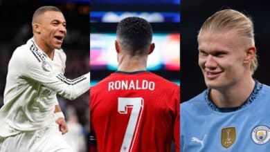 كريستيانو رونالدو - إرلينج هالاند - كيليان مبابي