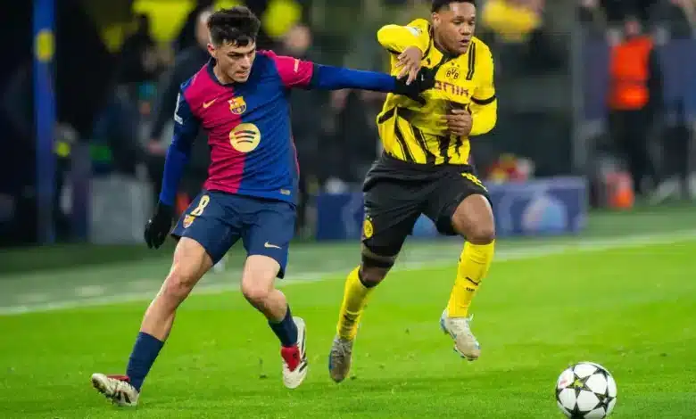 جوليان درانفيل - بوروسا دورتموند - برشلونة القنوات الناقلة لمباراة برشلونة ضد دورتموند في دوري أبطال أوروبا 2025