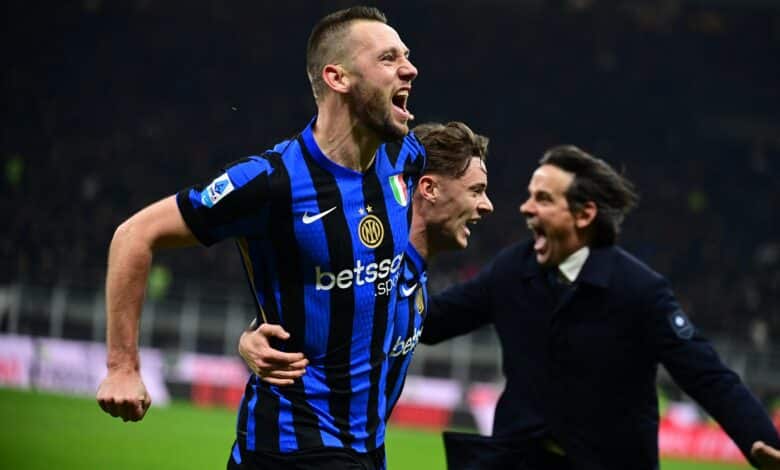 القنوات الناقلة لمباراة إنتر ميلان ضد روما بالجولة 34 في الدوري الإيطالي