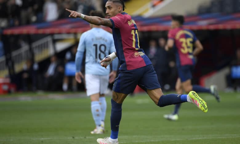 رافينيا - برشلونة ضد سيلتا فيجو