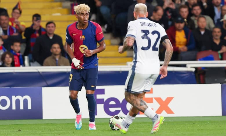 لامين يامال - برشلونة ضد إنتر ميلان