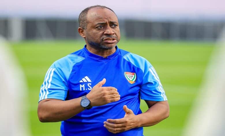 ماجد الزعابي مدرب منتخب الإمارات للناشئي