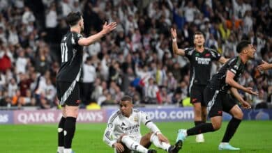 ريال مدريد ضد أرسنال ( المصدر Gettyimages)