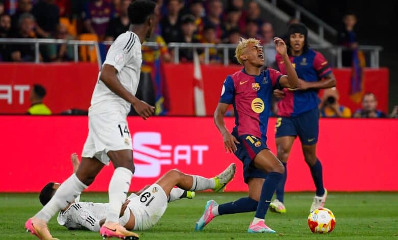 برشلونة ضد ريال مدريد (المصدر:Gettyimages)