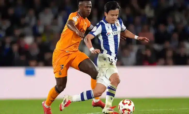 تشكيل ريال مدريد ضد ريال سوسيداد في إياب كأس ملك إسبانيا فينيسيوس جونيور - ريال مدريد - ريال سوسيداد (المصدر:Gettyimages)