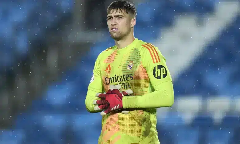 حل الطوارئ.. من هو فران جونزاليس حارس ريال مدريد الثالث؟