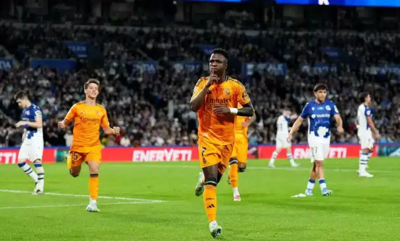 فينيسيوس جونيور - ريال مدريد : (المصدر: Getty images)