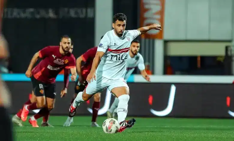 عبد الله السعيد - مباراة الزمالك اليوم