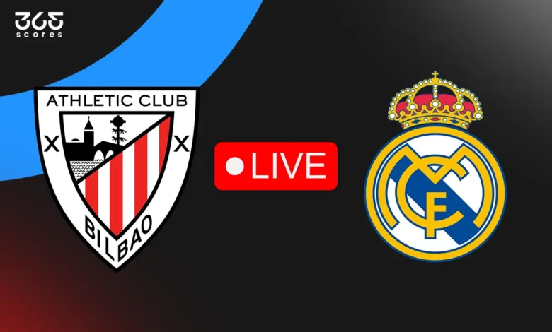 مباشر مباراة ريال مدريد اليوم أمام أتلتيك بلباو