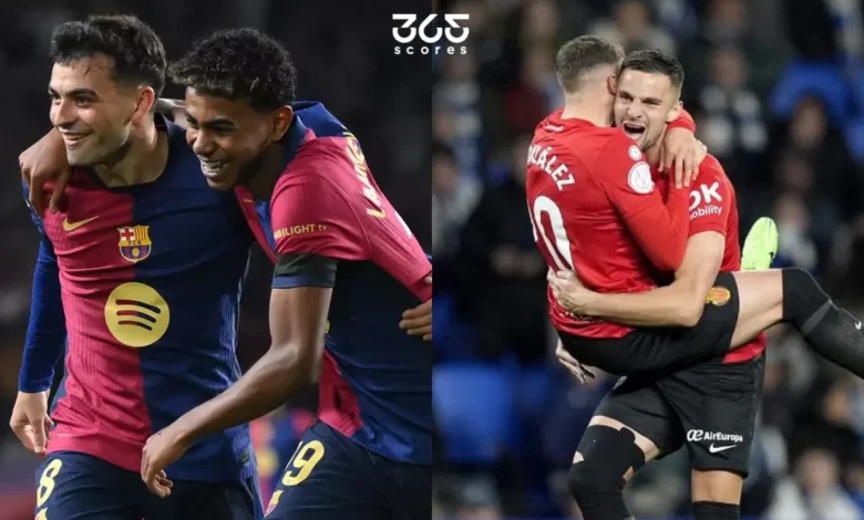 تاريخ برشلونة ضد ريال مايوركا في الدوري الإسباني