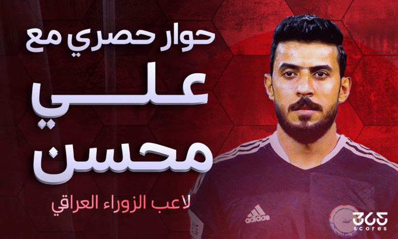 علي محسن لاعب الزوراء العراقي