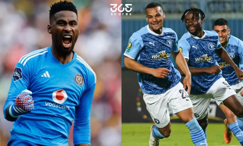 معلومات عن مباراة بيراميدز ضد أورلاندو بايرتس في دوري أبطال إفريقيا