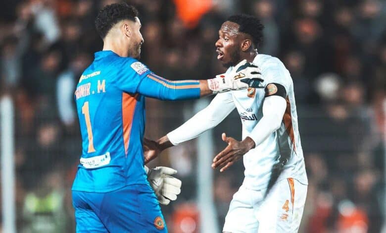 نهضة بركان ضد سيمبا