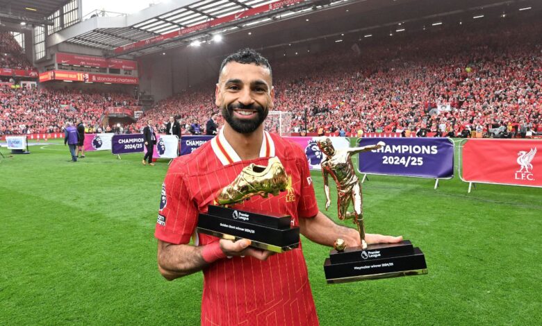 محمد صلاح - ليفربول - الحذاء الذهبي - أفضل صانع ألعاب - المصدر (Getty Images)