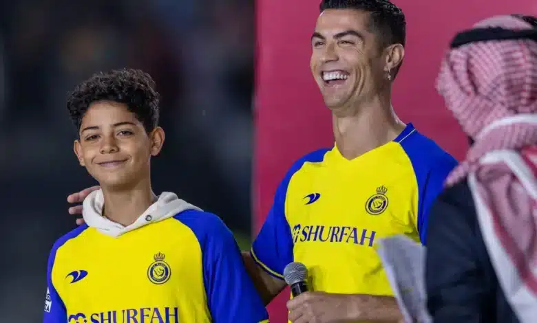 كريستيانو رونالدو - كريستيانو جونيور - المصدر: gettyimages