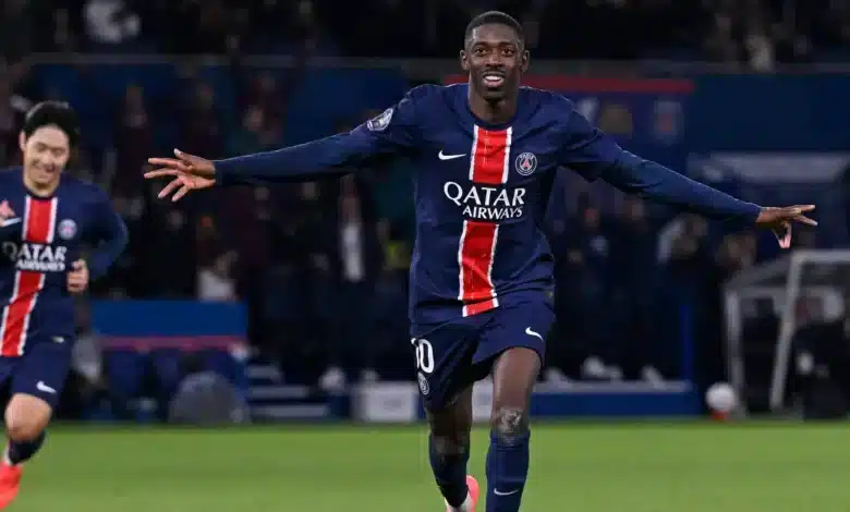 عثمان ديمبيلي - باريس سان جيرمان (المصدر:Gettyimages)