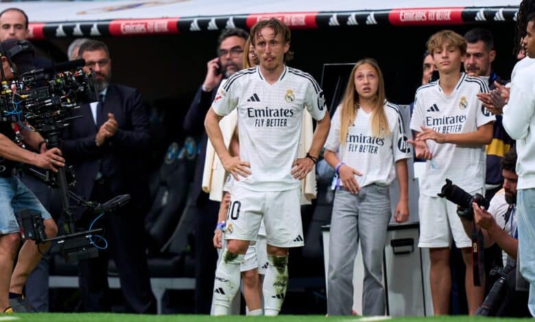لوكا مودريتش - ريال مدريد - المصدر (Getty Images)