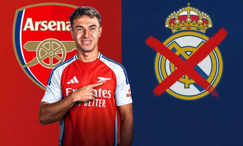 مارتن زوبيمندي - أرسنال - ريال مدريد - via: AI
