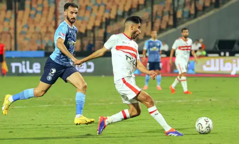القنوات الناقلة لمباراة الزمالك ضد بيراميدز في الدوري المصري 2025