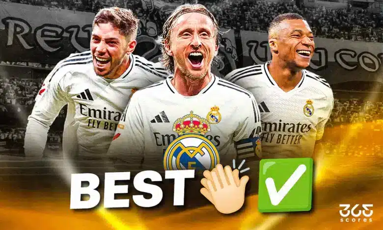 ترتيب أفضل 10 لاعبين في ريال مدريد 2024-25.. الهدافون والأعلى تقييمًا