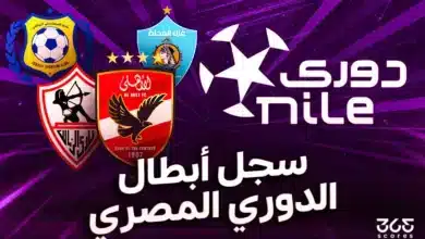 سجل أبطال الدوري المصري الممتاز على مر العصور