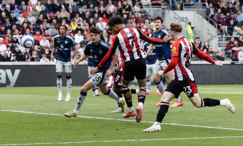 مانشستر يونايتد ضد برينتفورد