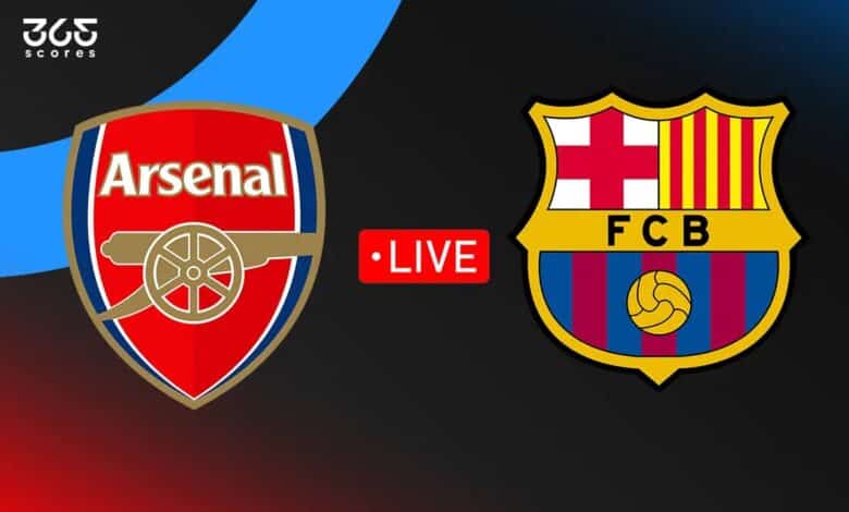 برشلونة ضد أرسنال