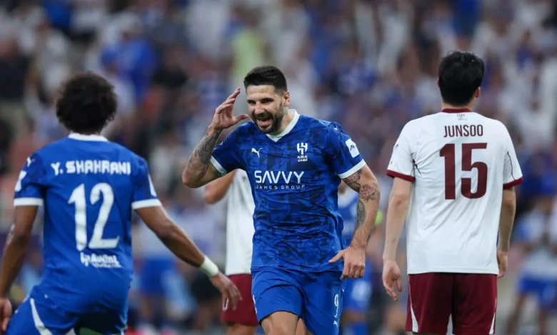 ميتروفيتش - الهلال - ميلان