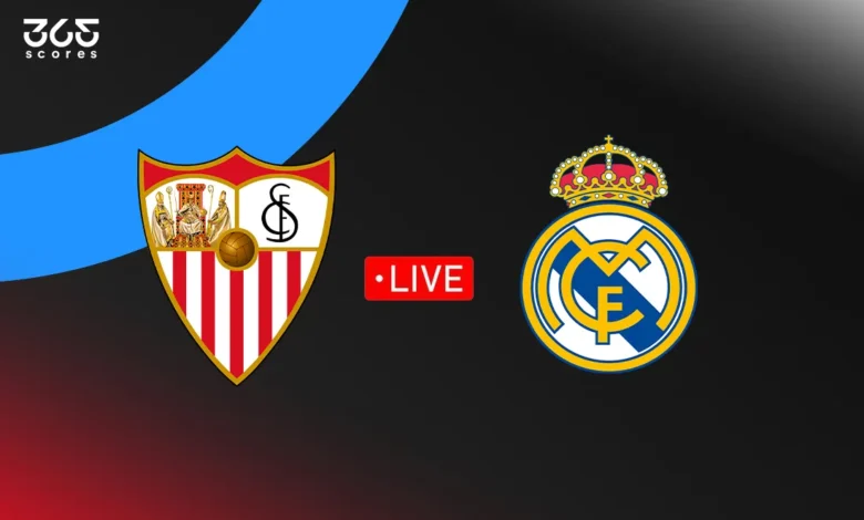 مباشر مباراة ريال مدريد ضد إشبيلية