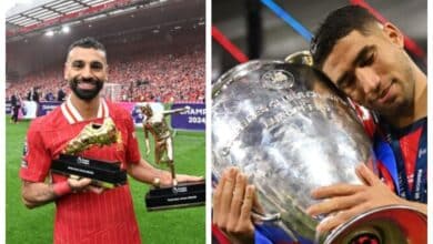 أشرف حكيمي - محمد صلاح