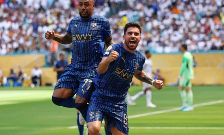 روبن نيفيز - مالكوم - الهلال ضد ريال مدريد - كأس العالم للأندية 2025 (المصدر:Gettyimages)