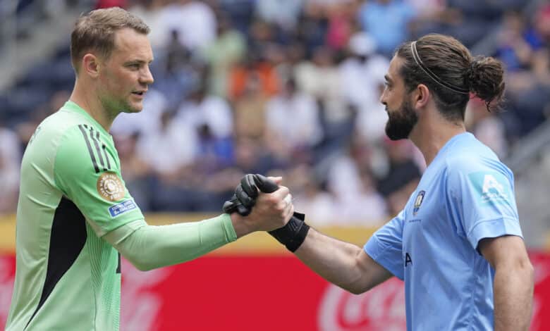 تريسي ونوير - أوكلاند سيتي- بايرن ميونخ ( المصدر Gettyimages)