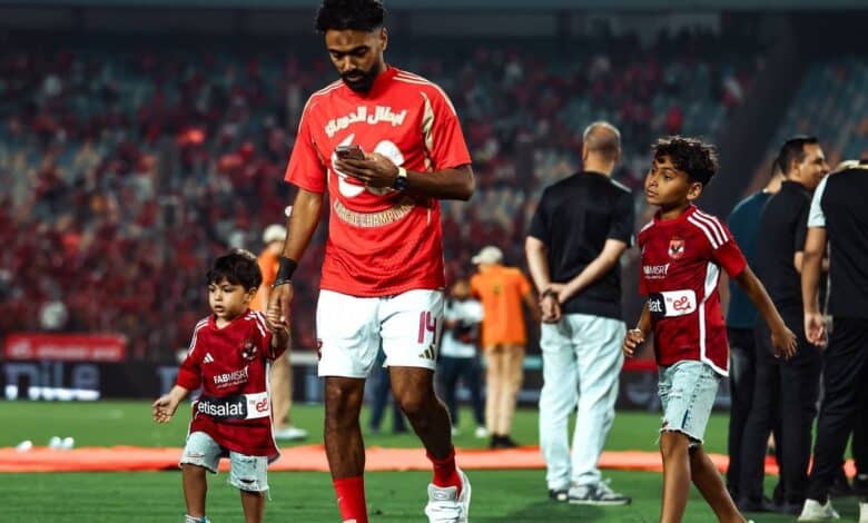 حسين الشحات - الأهلي - تصوير (مصطفى الشحات)