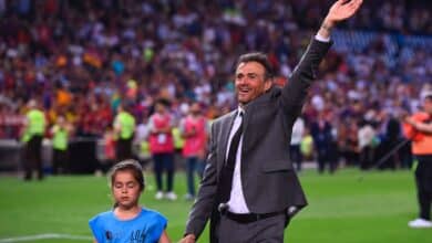 لويس إنريكي - زانا - المصدر: Gettyimages