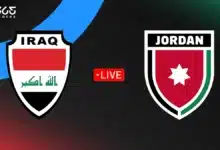 منتخب الأردن ضد العراق