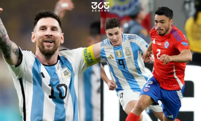 معلومات عن مباراة تشيلي ضد الأرجنتين في تصفيات كأس العالم 2026