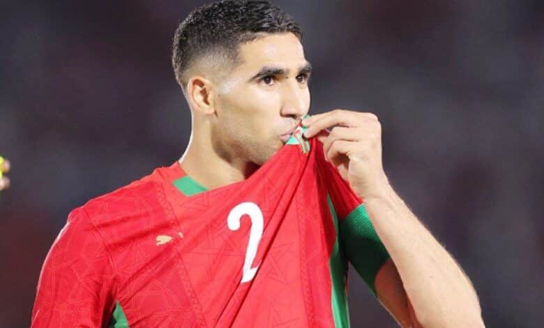 أشرف حكيمي - منتخب المغرب (تصوير عمر الناصري)