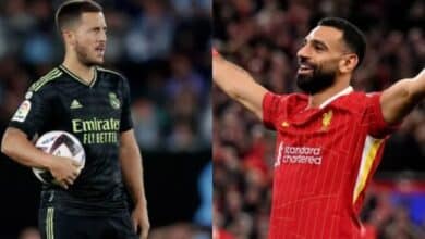 محمد صلاح - ايدين هازارد (المصدر:Gettyimages)