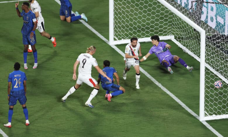 الهلال ضد مانشستر سيتي (المصدر:Gettyimages)