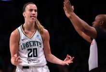 Sabrina Ionescu #20 of the New York Liberty