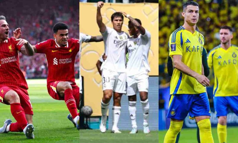 النصر - ريال مدريد- ليفربول