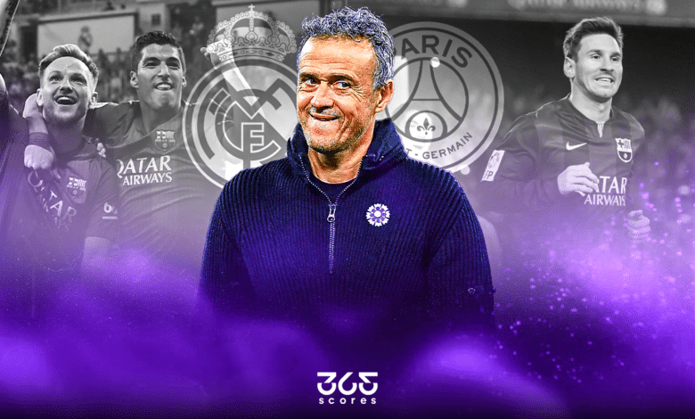 لويس إنريكي ضد ريال مدريد