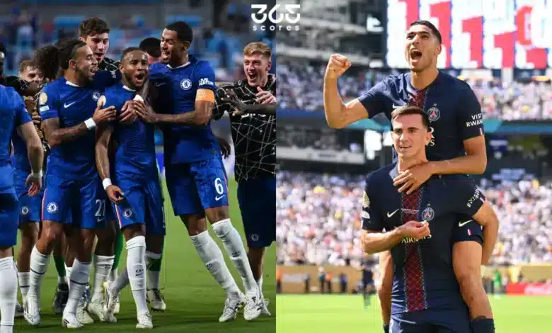 موعد مباراة تشيلسي ضد باريس سان جيرمان في نهائي كأس العالم للأندية (تشيلسي ضد بي اس جي)