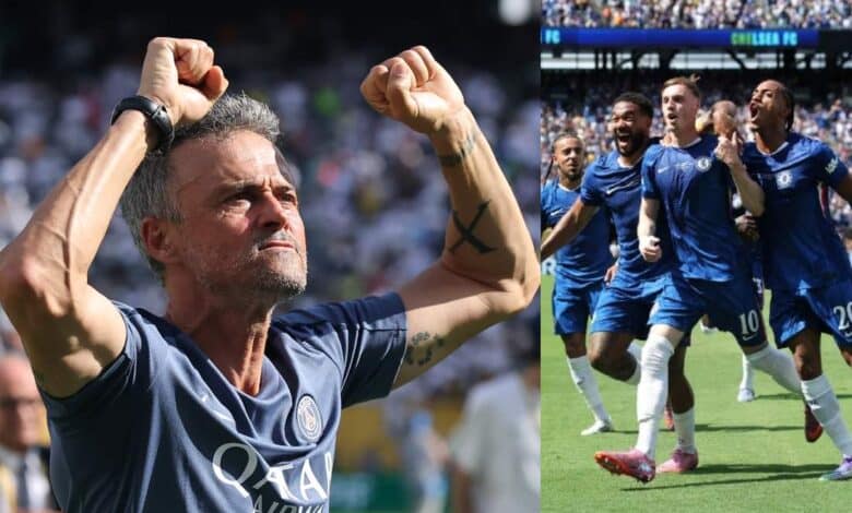 لويس إنريكي - جواو بيدرو - تشيلسي